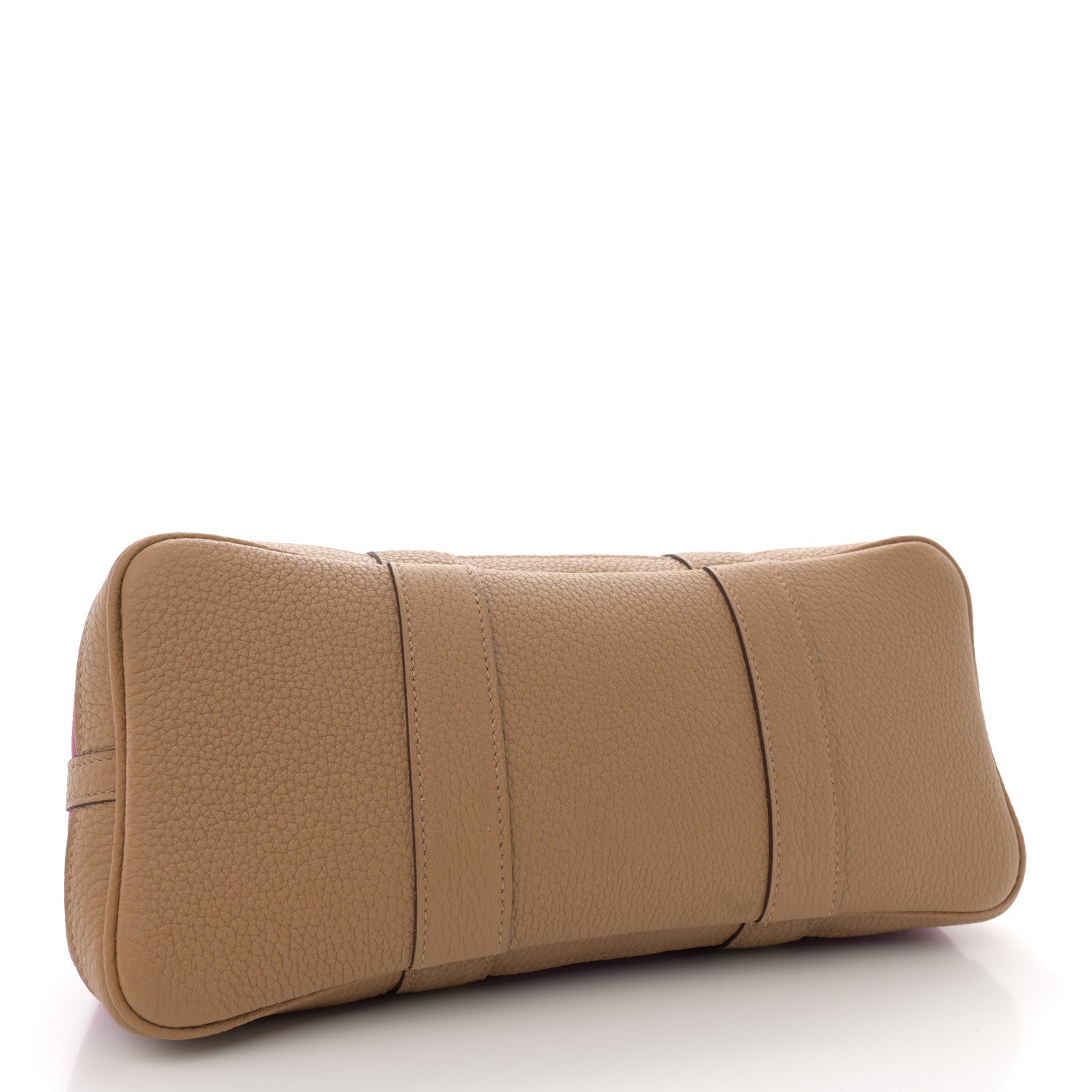 Hermes Toile Militaire Vache Country Garden Party 30 TPM Rose Pourpre Biscuit 4 of 11