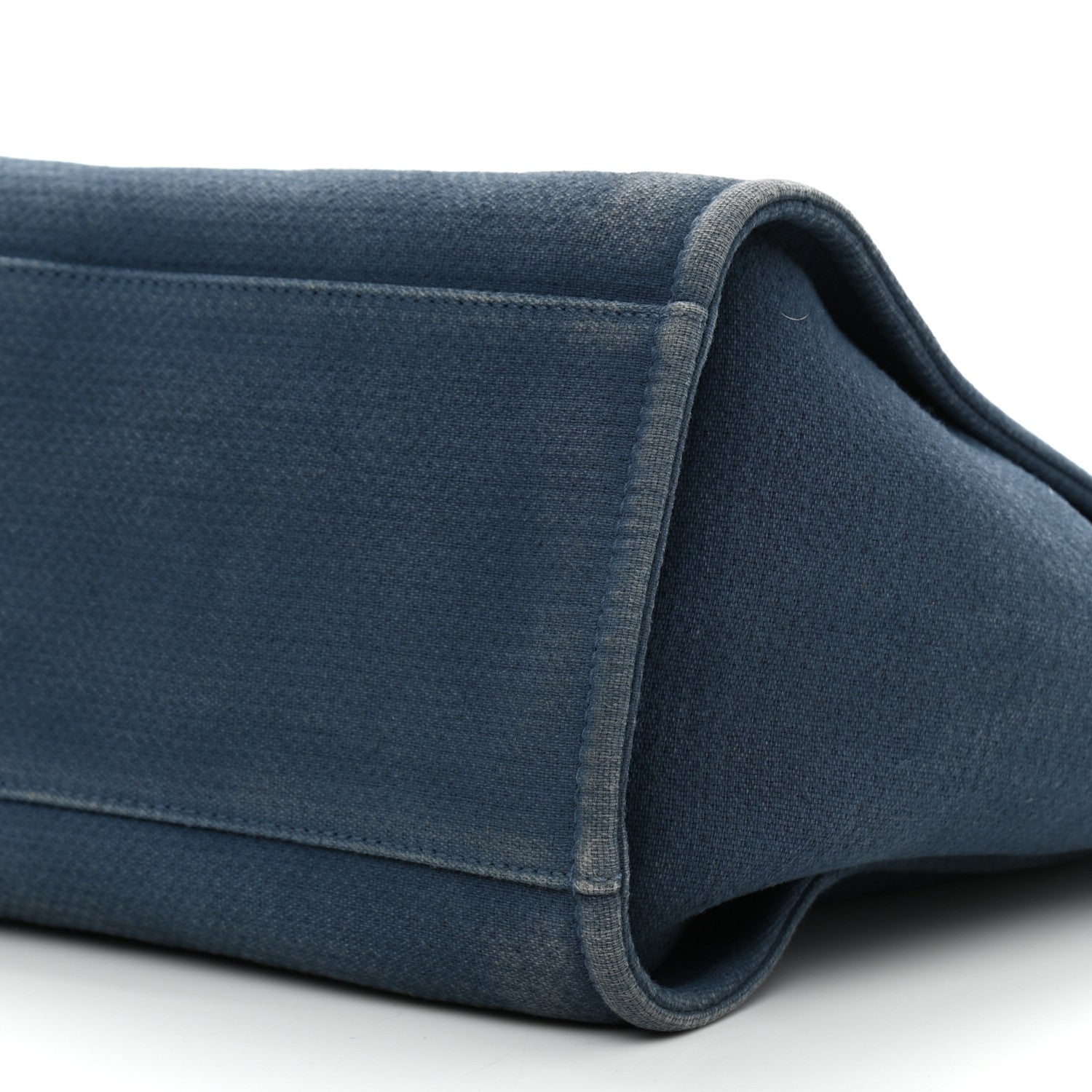 Chanel Canvas Medium Deauville Tote Blue 10 of 10