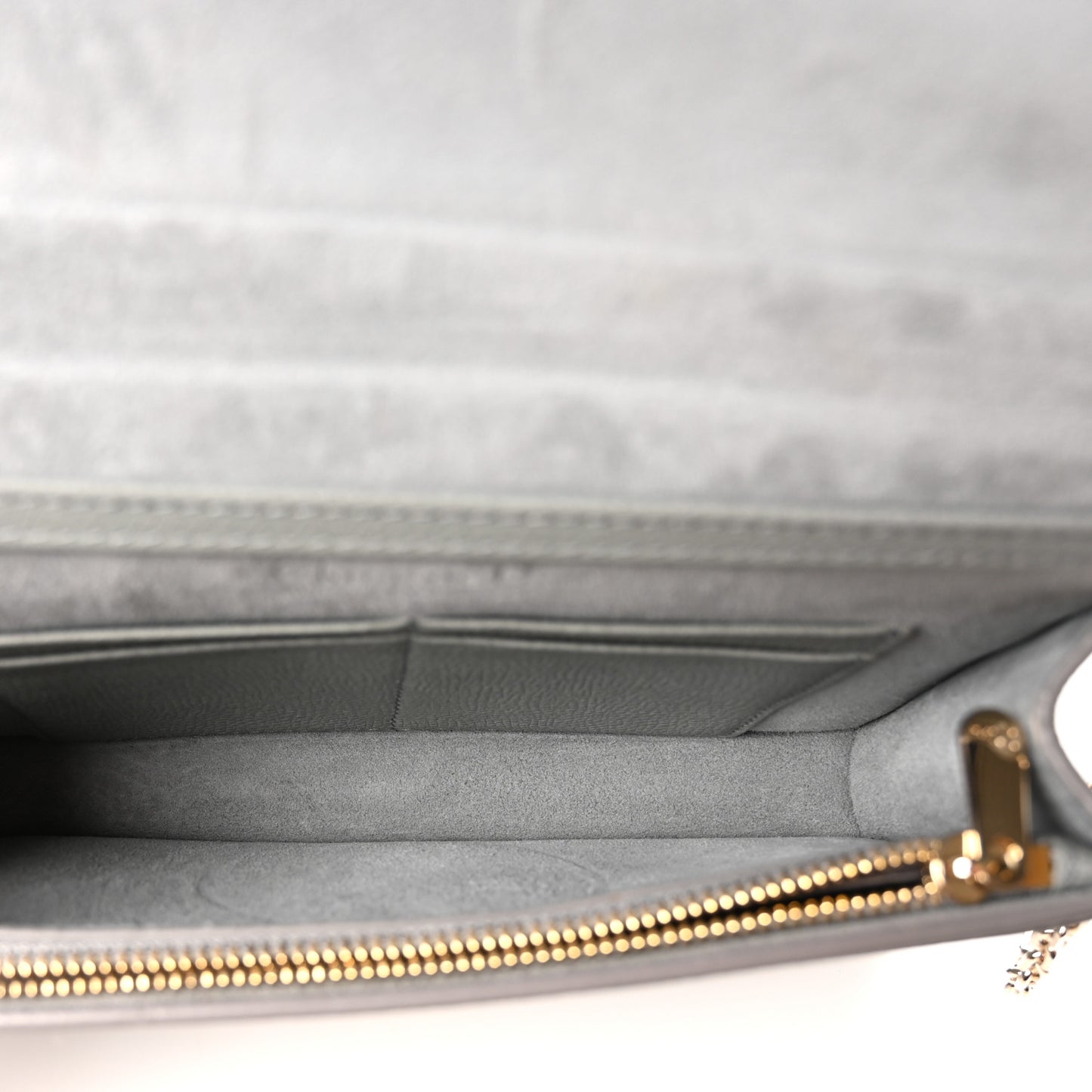 Calfskin 30 Montaigne 2 in 1 Pouch Grey