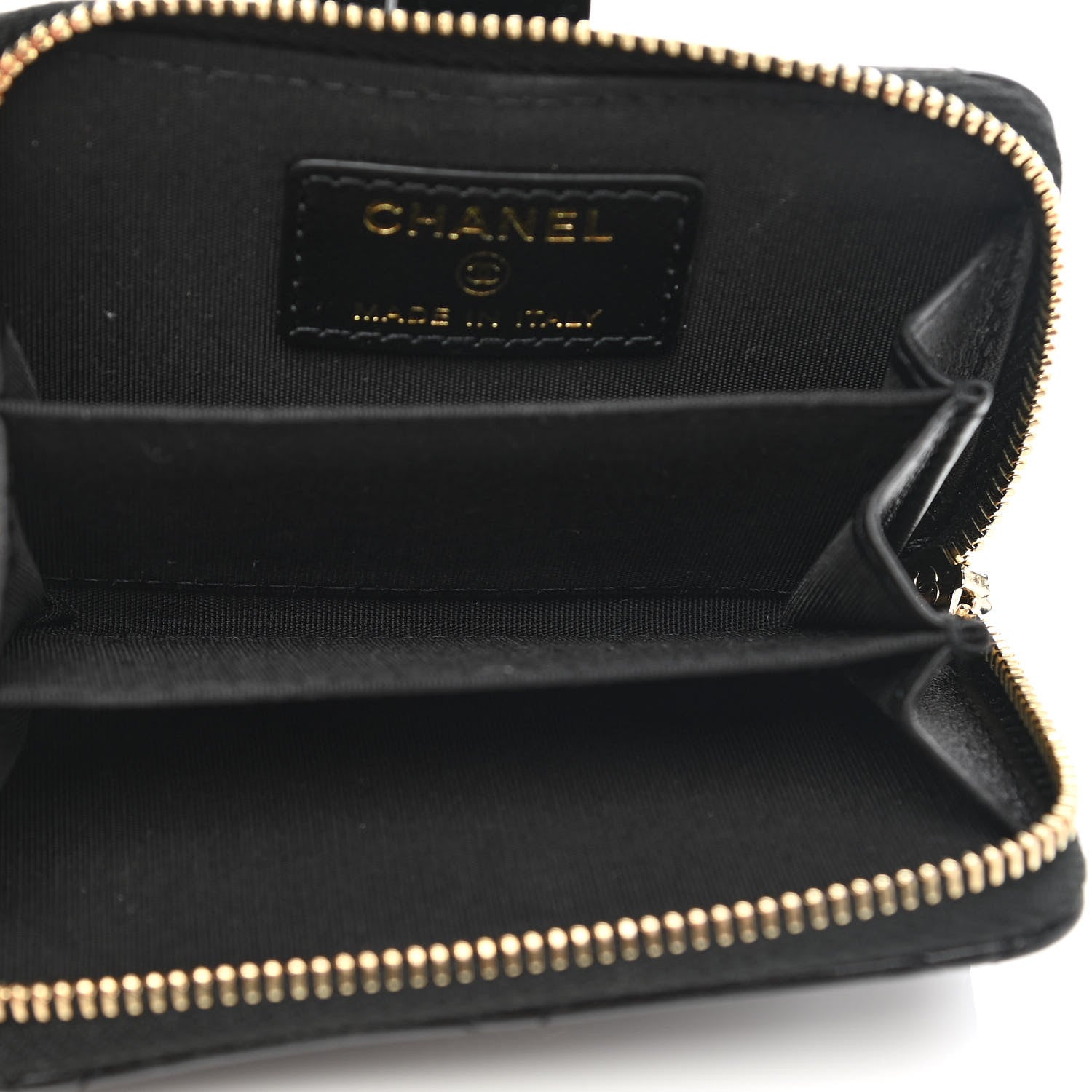 Chanel Shiny Lambskin Coin Purse Bracelet Black 5 of 7
