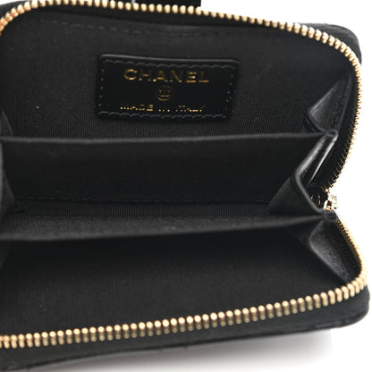 Chanel Shiny Lambskin Coin Purse Bracelet Black 5 of 7