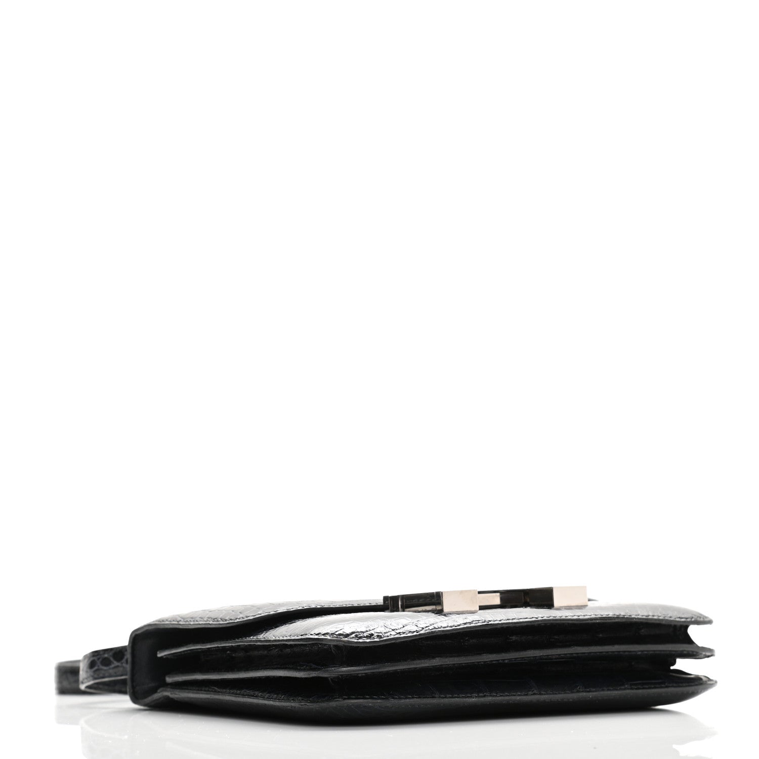 Hermes Shiny Alligator Constance 18 Bleu Marine 4 of 11