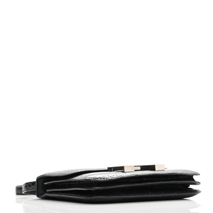 Hermes Shiny Alligator Constance 18 Bleu Marine 4 of 11