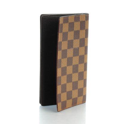 Louis Vuitton Damier Ebene Porte-Cartes Credit Yen Checkbook Wallet 3 of 7