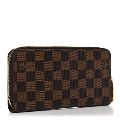 Louis Vuitton Damier Ebene Zippy Wallet 4 of 12