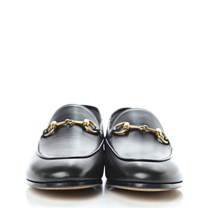 Gucci Lambskin Womens Brixton Horsebit Loafers 35.5 Black 2 of 9