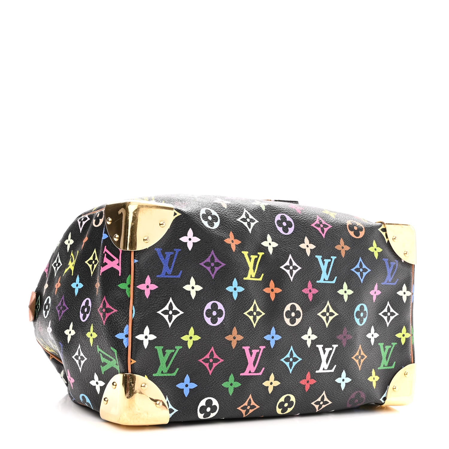 Louis Vuitton Monogram Multicolor Speedy 30 Black 3 of 12