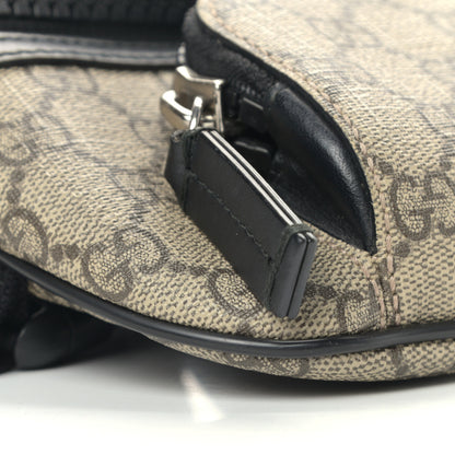 Gucci GG Supreme Monogram Belt Bag Black 16 of 22