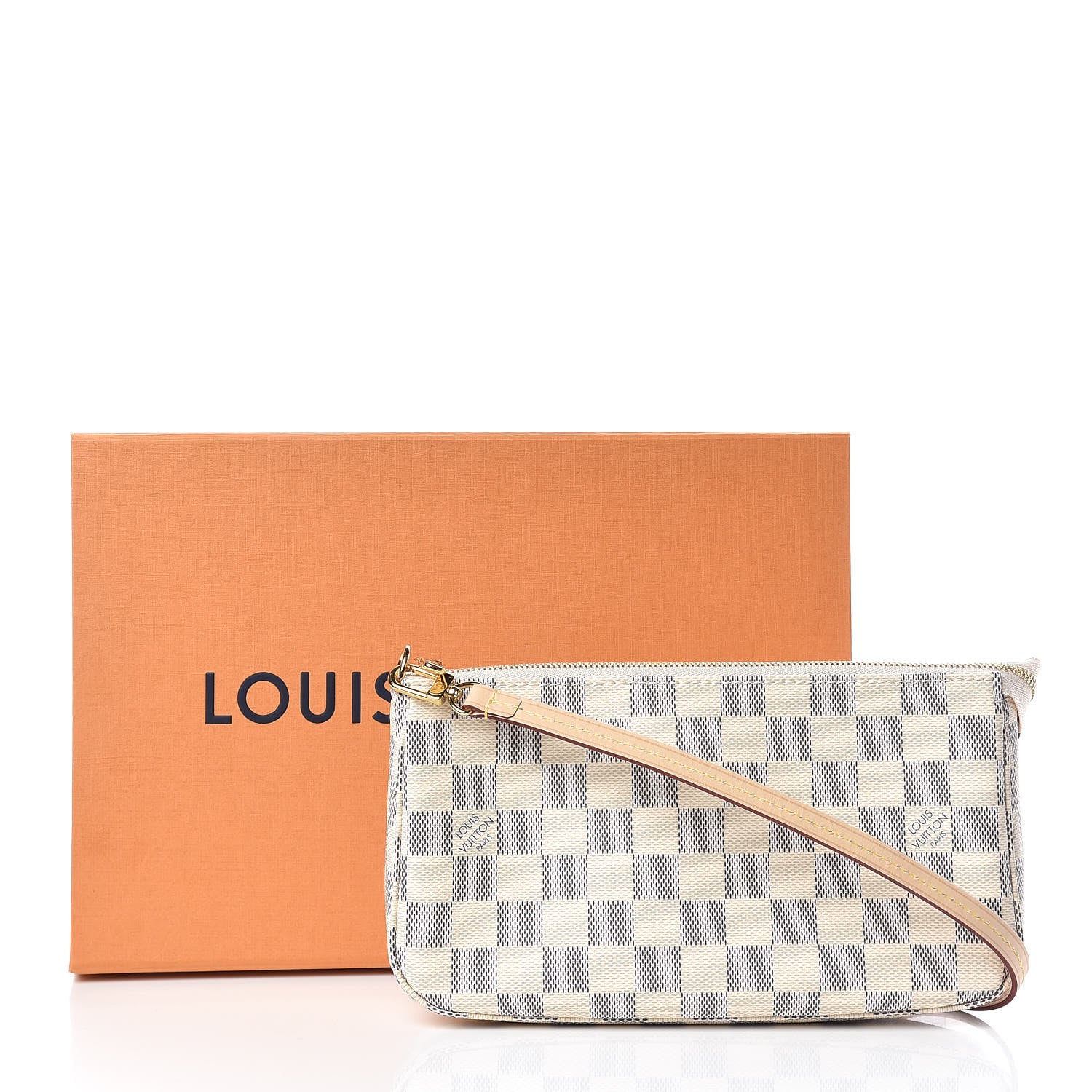 Louis Vuitton Damier Azur Pochette Accessories NM 9 of 9