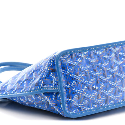 Goyard Goyardine Reversible Mini Anjou Sky Blue 16 of 19