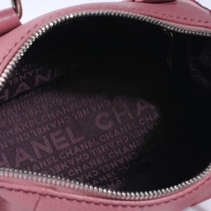 Chanel Leather Small Tassel Handbag Pink 5 of 10