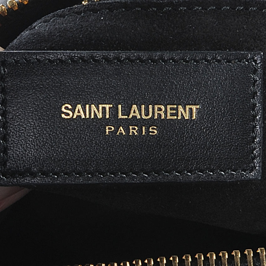 Saint Laurent Leather Classic Duffle 6 Bag Black 6 of 10