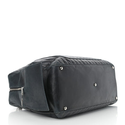 Chanel Lambskin Vertical Quilted Mademoiselle Camera Case Black 3 of 15