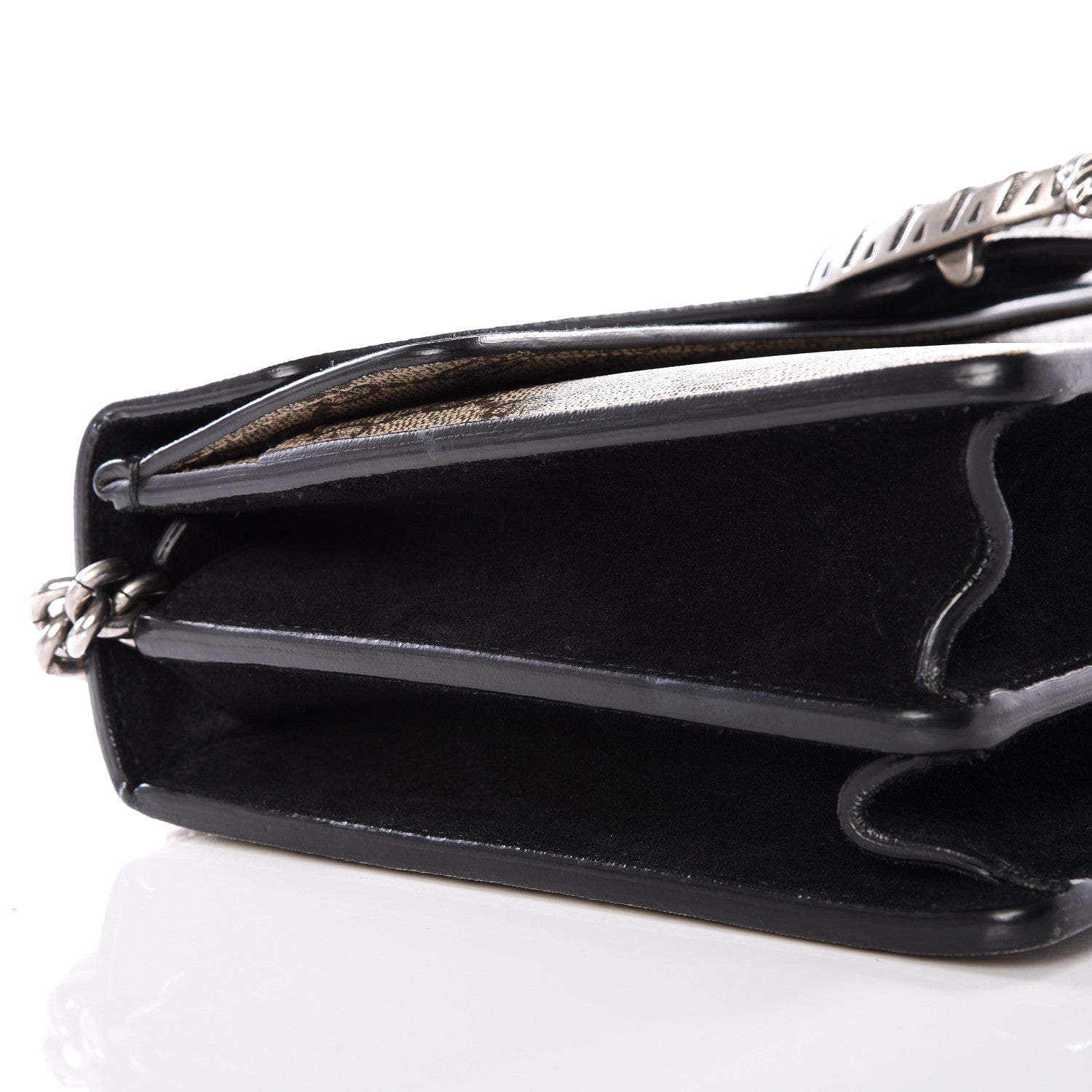Gucci GG Supreme Monogram Small Dionysus Shoulder Bag Black 5 of 13