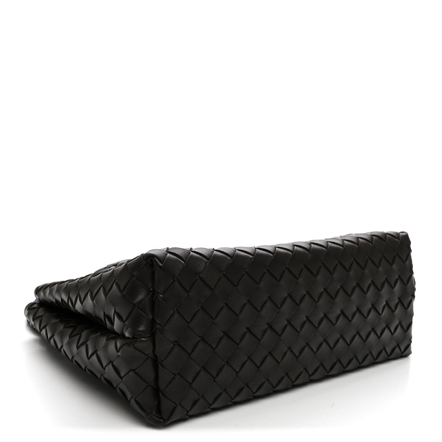 Nappa Intrecciato Medium Andiamo Shoulder Bag Fondant