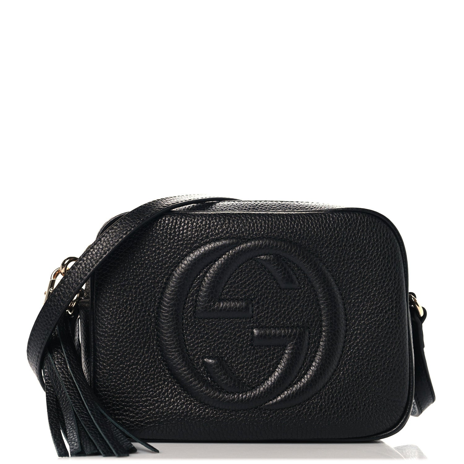 Gucci Pebbled Calfskin Small Soho Disco Bag Black 1 of 10