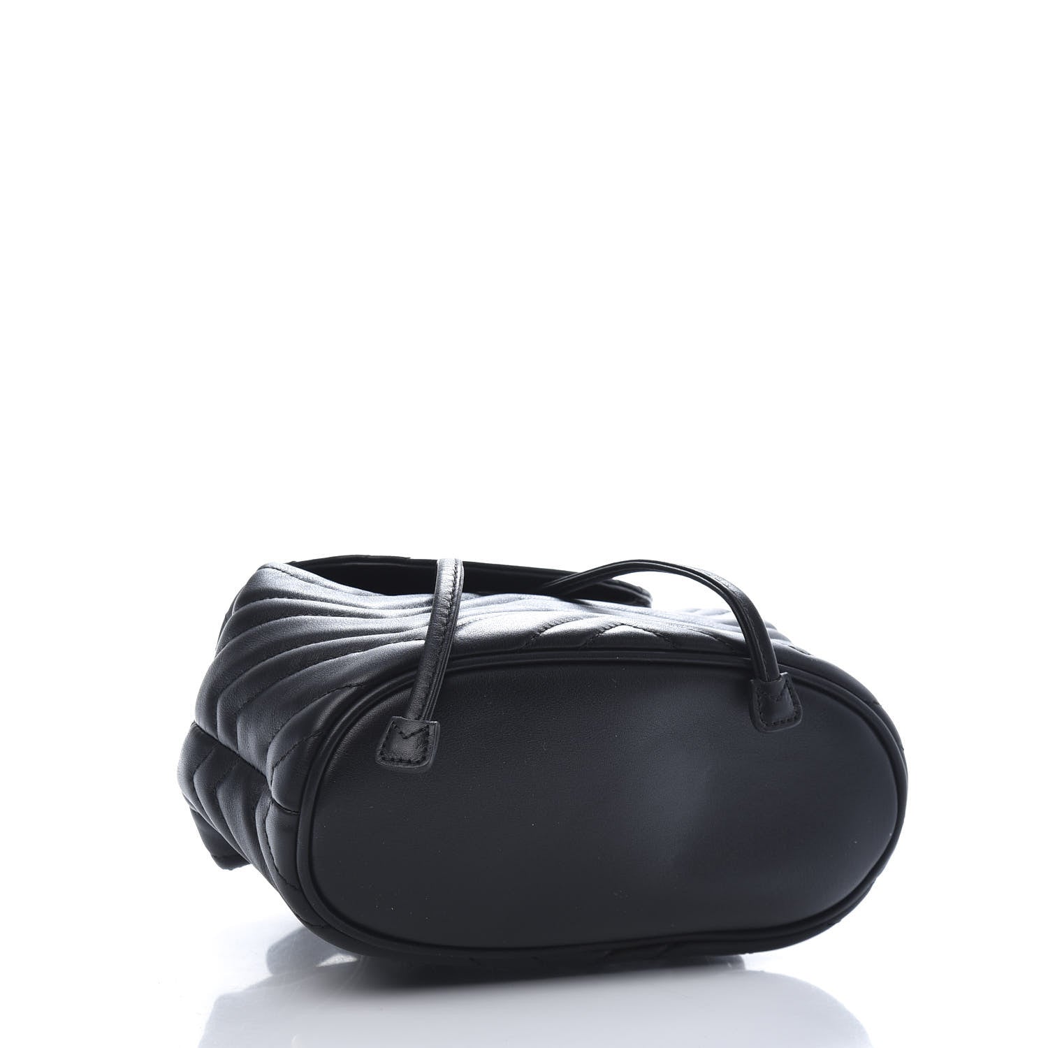 Gucci Calfskin Matelasse GG Marmont Flap Backpack Black 3 of 10