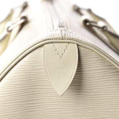 Louis Vuitton Epi Speedy 30 Ivory 10 of 12