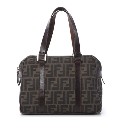 Fendi Zucca Boston Tobacco 1 of 16