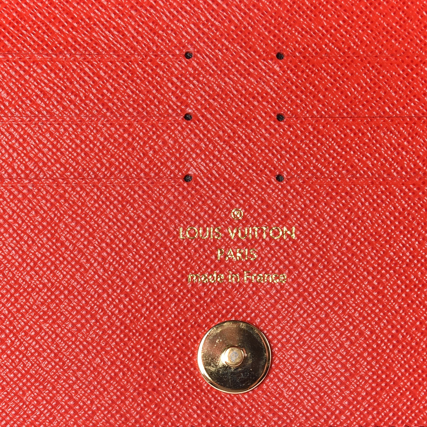 Louis Vuitton Monogram Adele Wallet Coquelicot 8 of 9