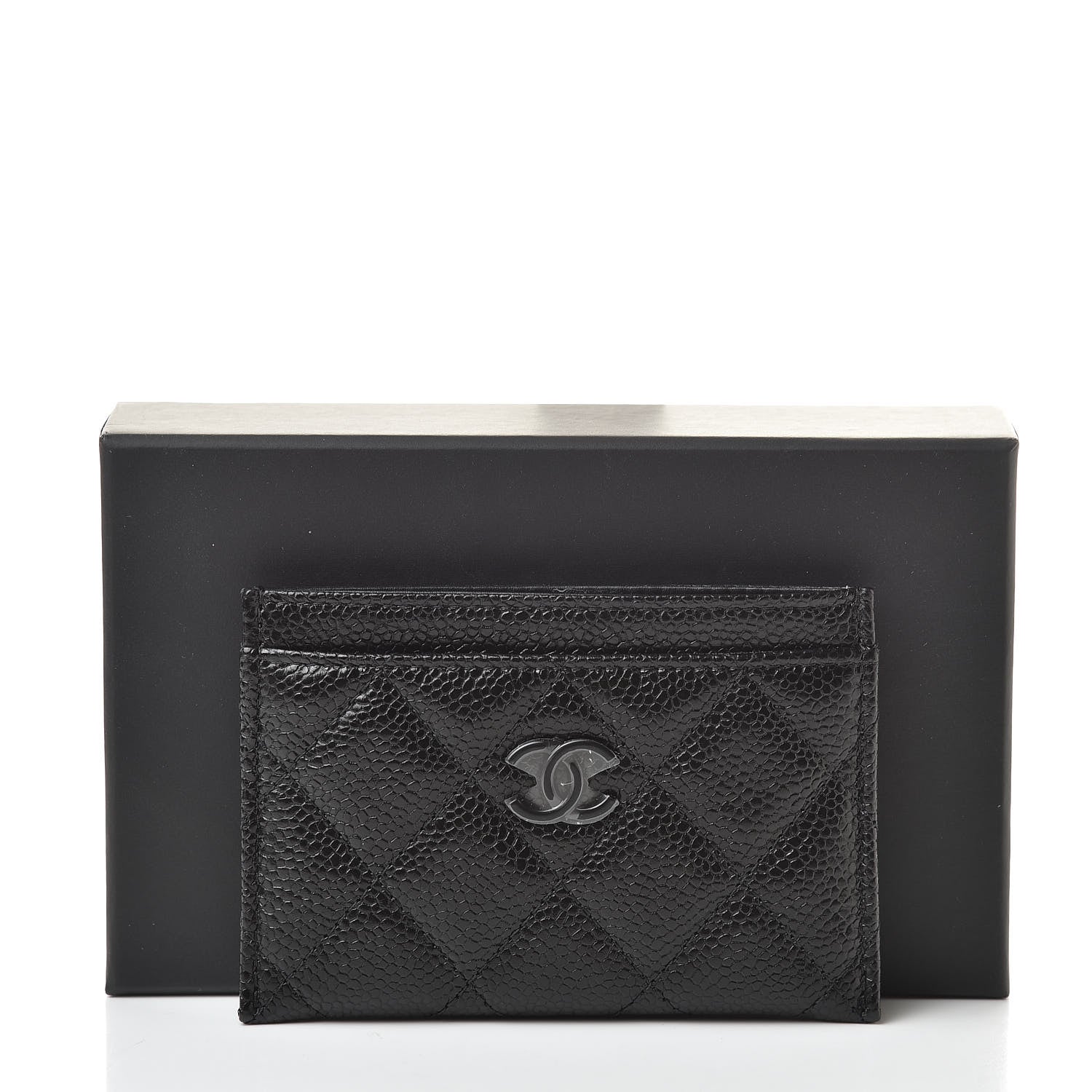 Chanel Caviar Quilted Incognito Card Holder Black 9 of 9
