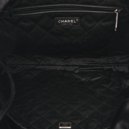 Chanel Shiny Calfskin Quilted Large Chanel 22 So Black 5 of 10