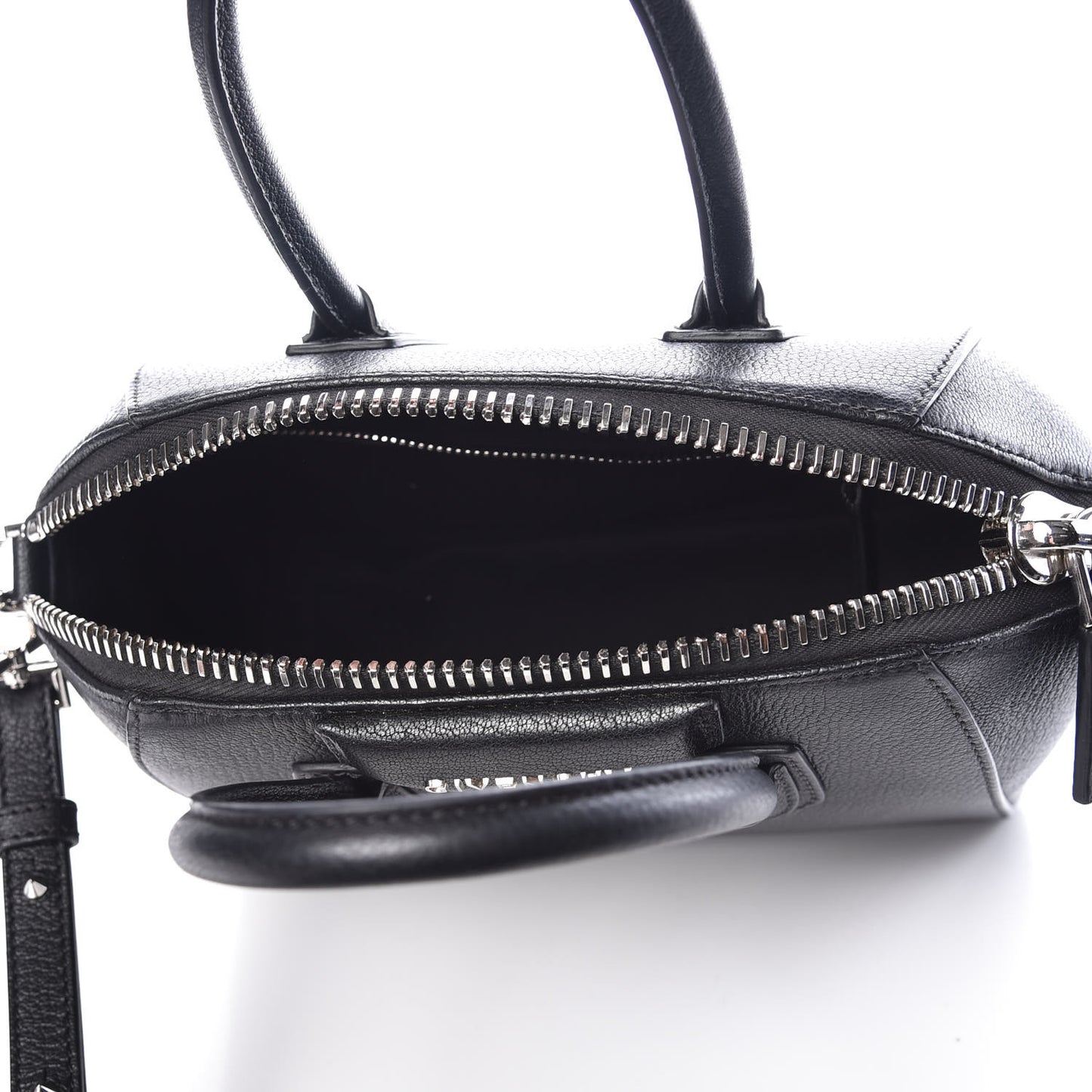 Sugar Goatskin Mini Antigona Black