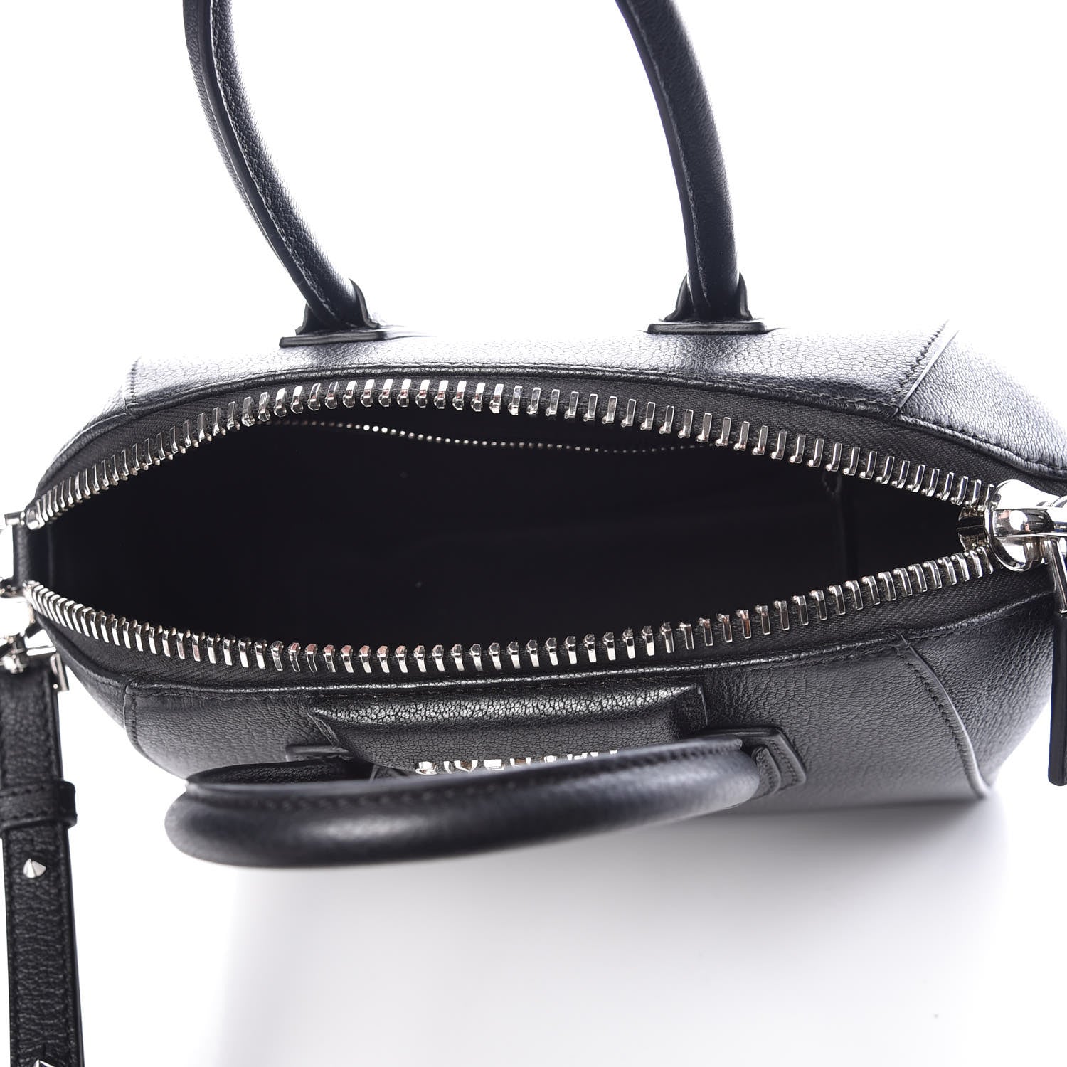 Givenchy Sugar Goatskin Mini Antigona Black 7 of 13