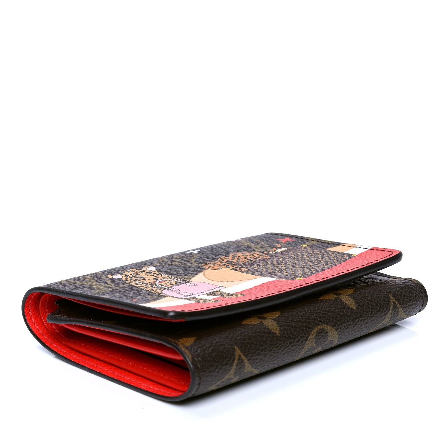 Louis Vuitton Monogram 2018 Christmas Animation Victorine Wallet 3 of 4