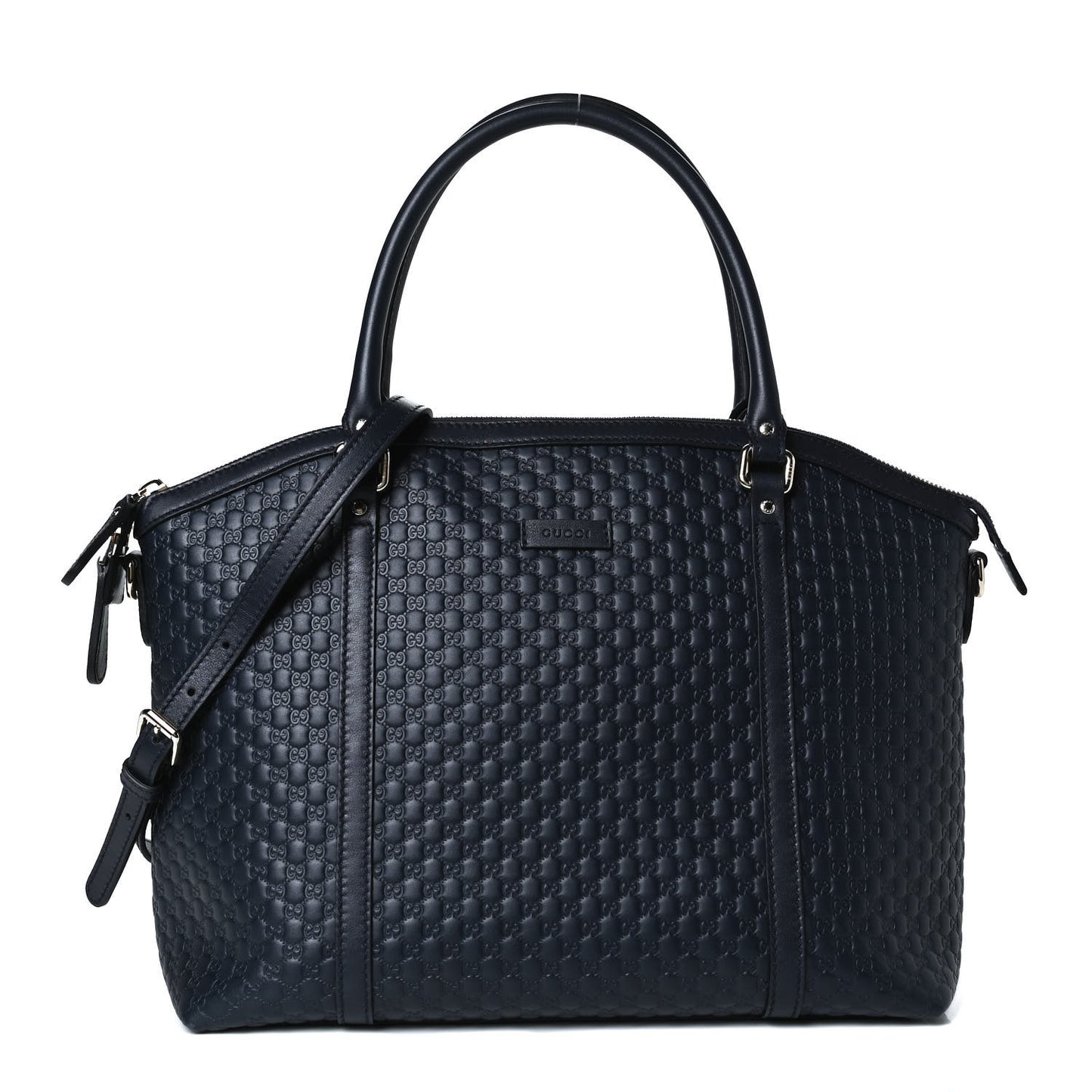 Soft Microguccissima Dome Satchel Navy