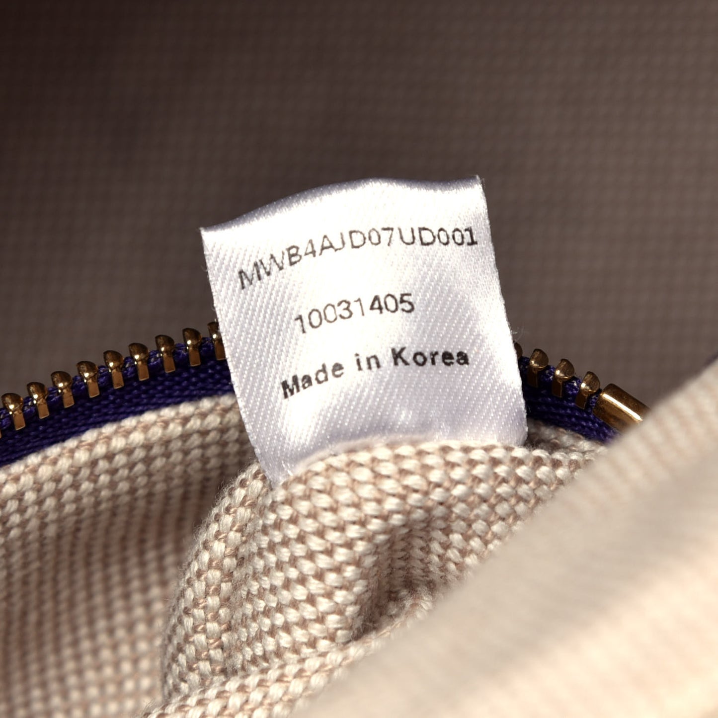 Calfskin Boston Bag Purple