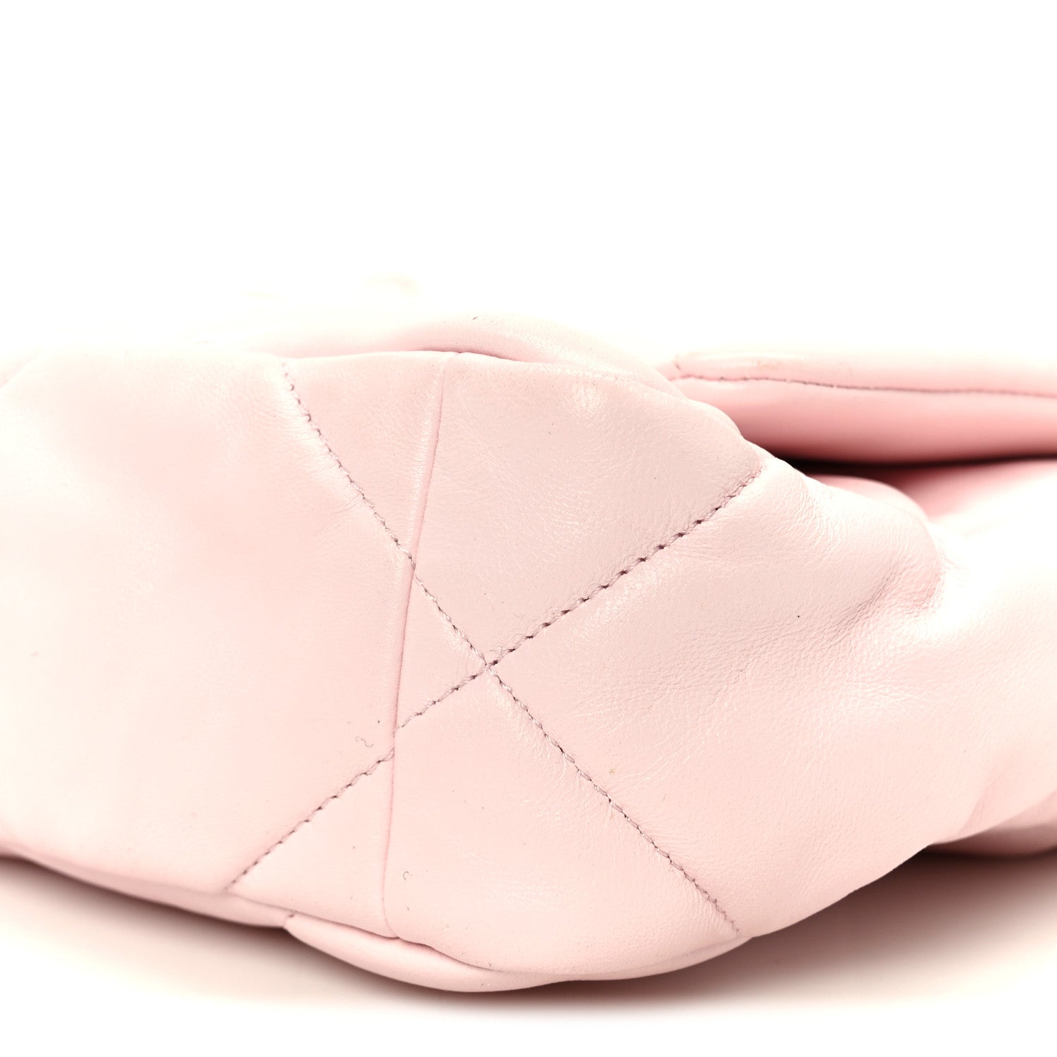Chanel Lambskin Quilted Medium Chanel 19 Flap Light Pink 10 of 10