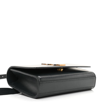 Saint Laurent Smooth Calfskin Monogram Kate Belt Bag Black 4 of 8