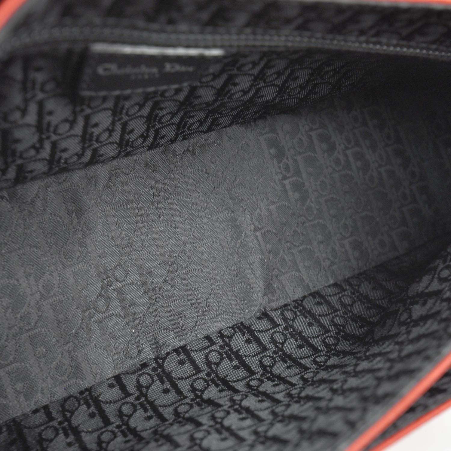 Christian Dior Silk Jersey Hardcore Bag Red 7 of 9