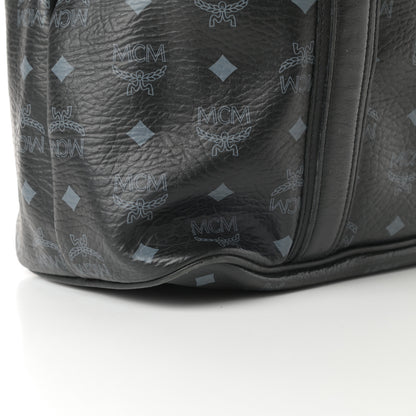 MCM Visetos Shopping Tote Black 14 of 16