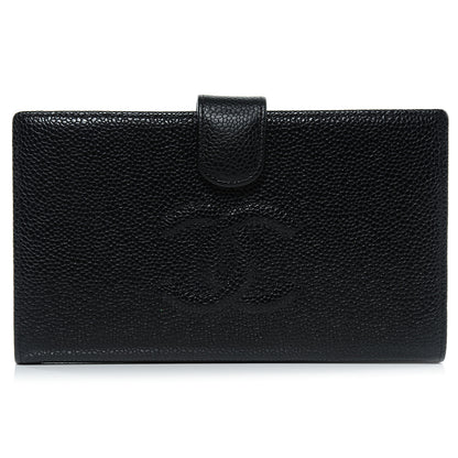 Chanel Caviar CC Wallet Black 1 of 7