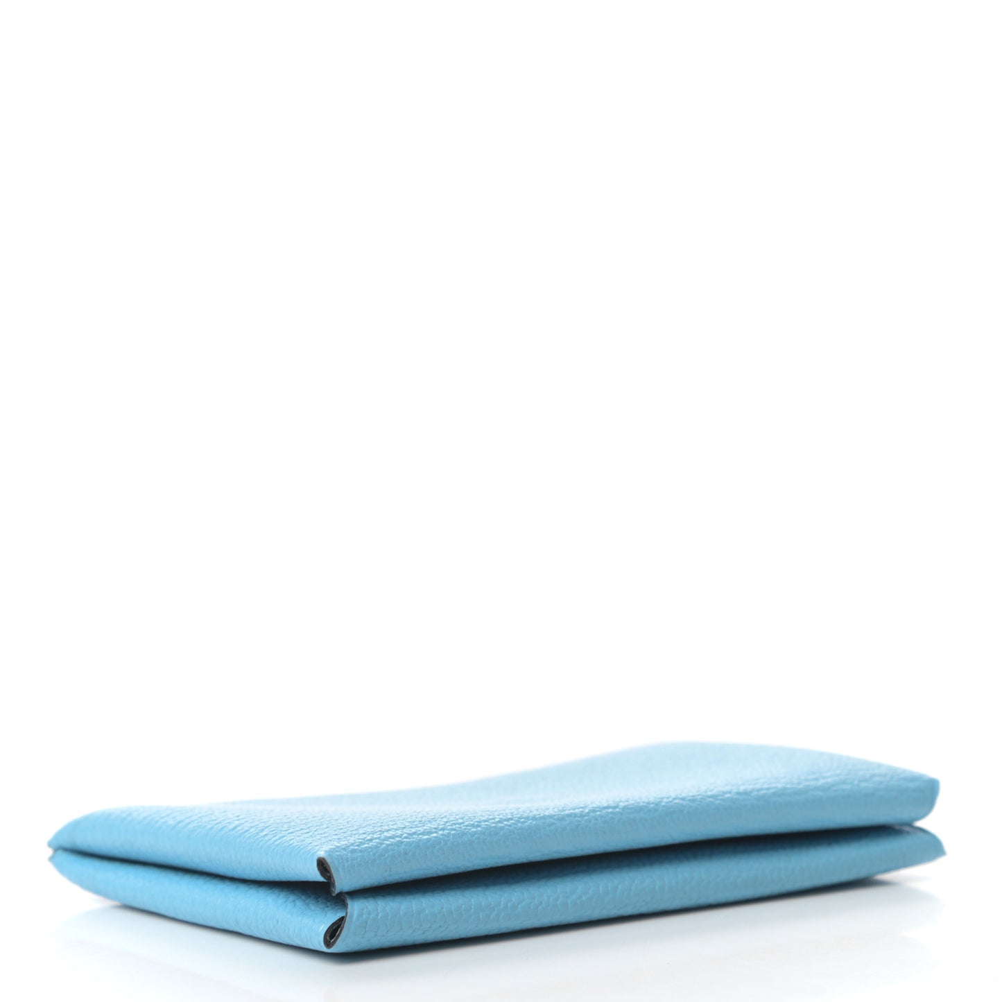Chevre Mysore Calvi Card Case Bleu Celeste