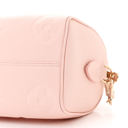 Louis Vuitton Empreinte Monogram Giant Speedy Bandouliere 20 Pink Opale 9 of 9