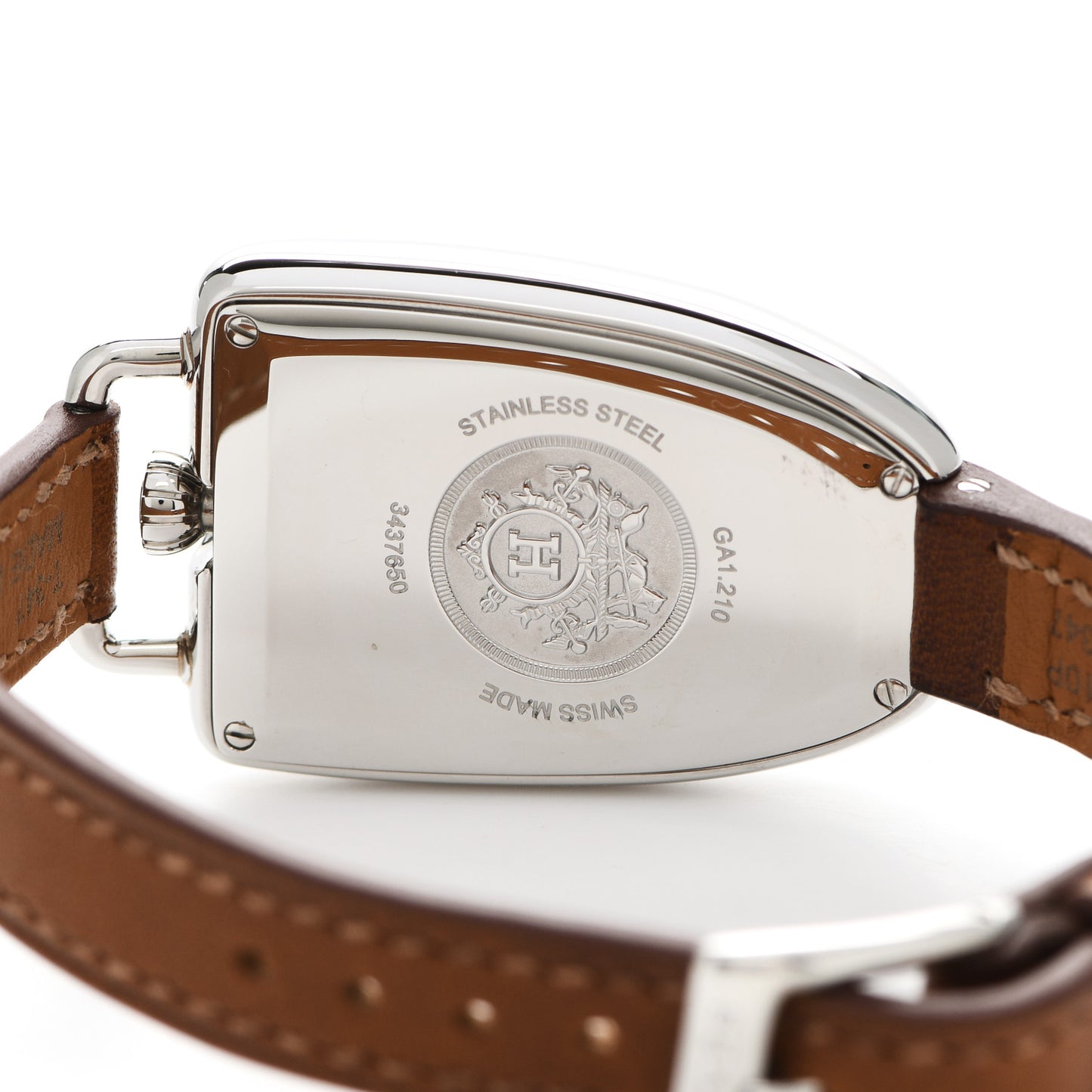 Stainless Steel Barenia 26mm Galop Quartz Watch Fauve