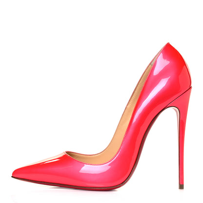 Christian Louboutin Metallic Patent So Kate 120 Pumps 40 Florida 1 of 8