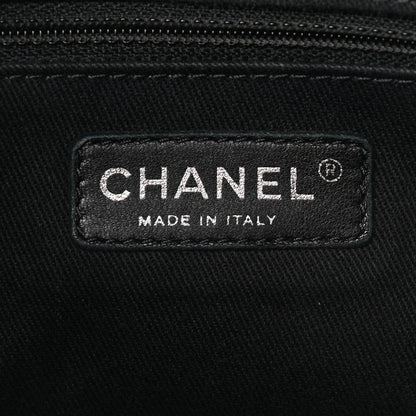 Chanel Patent Quilted Timeless CC Soft Tote Black 5 of 9