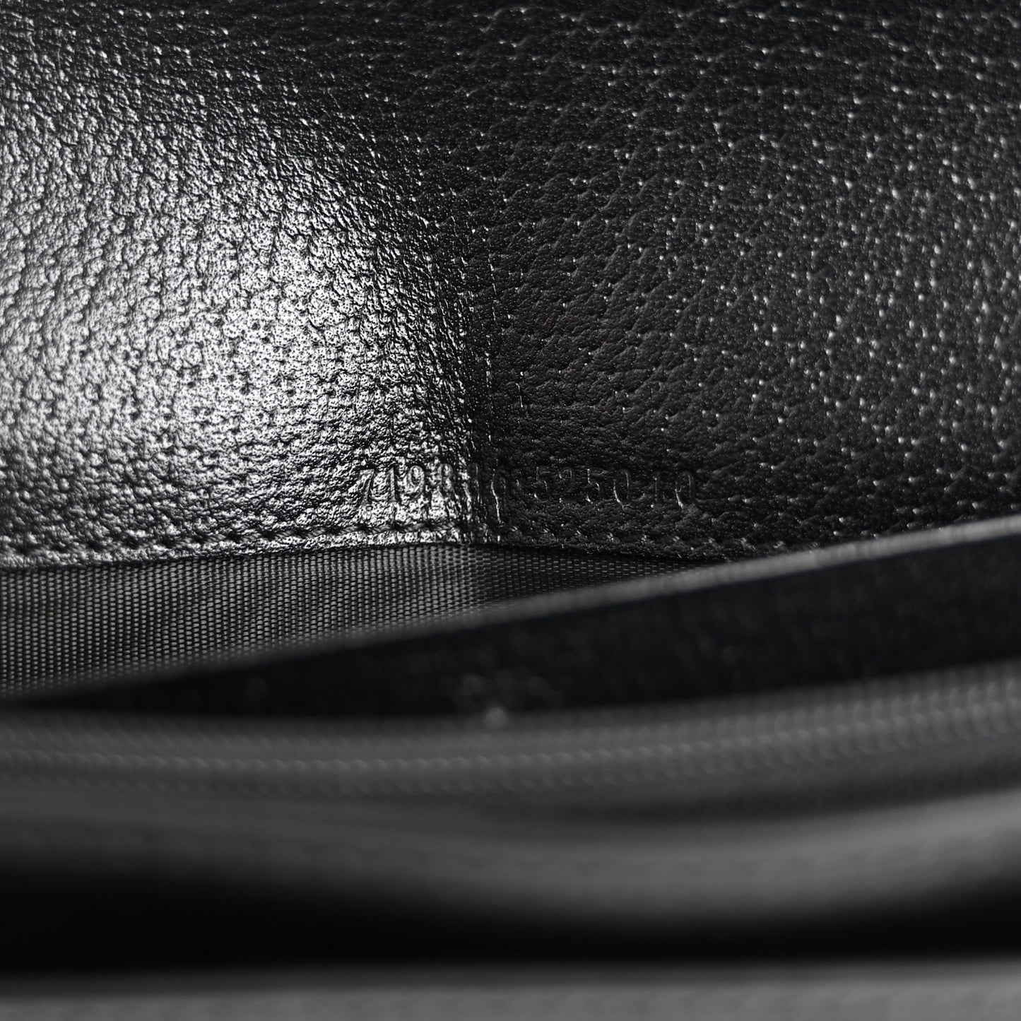 Calfskin Web Ophidia Continental Wallet Black
