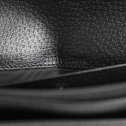 Gucci Calfskin Web Ophidia Continental Wallet Black 7 of 9