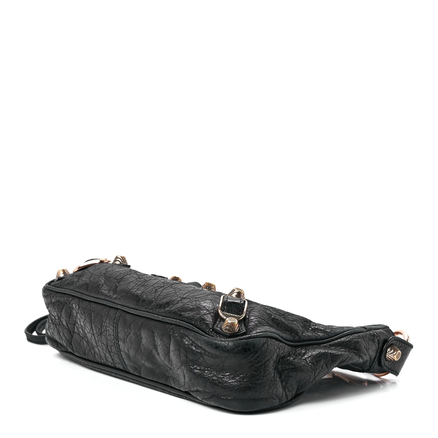 Balenciaga Agneau Giant 12 Rose Gold Hardware Hip Black 9 of 11