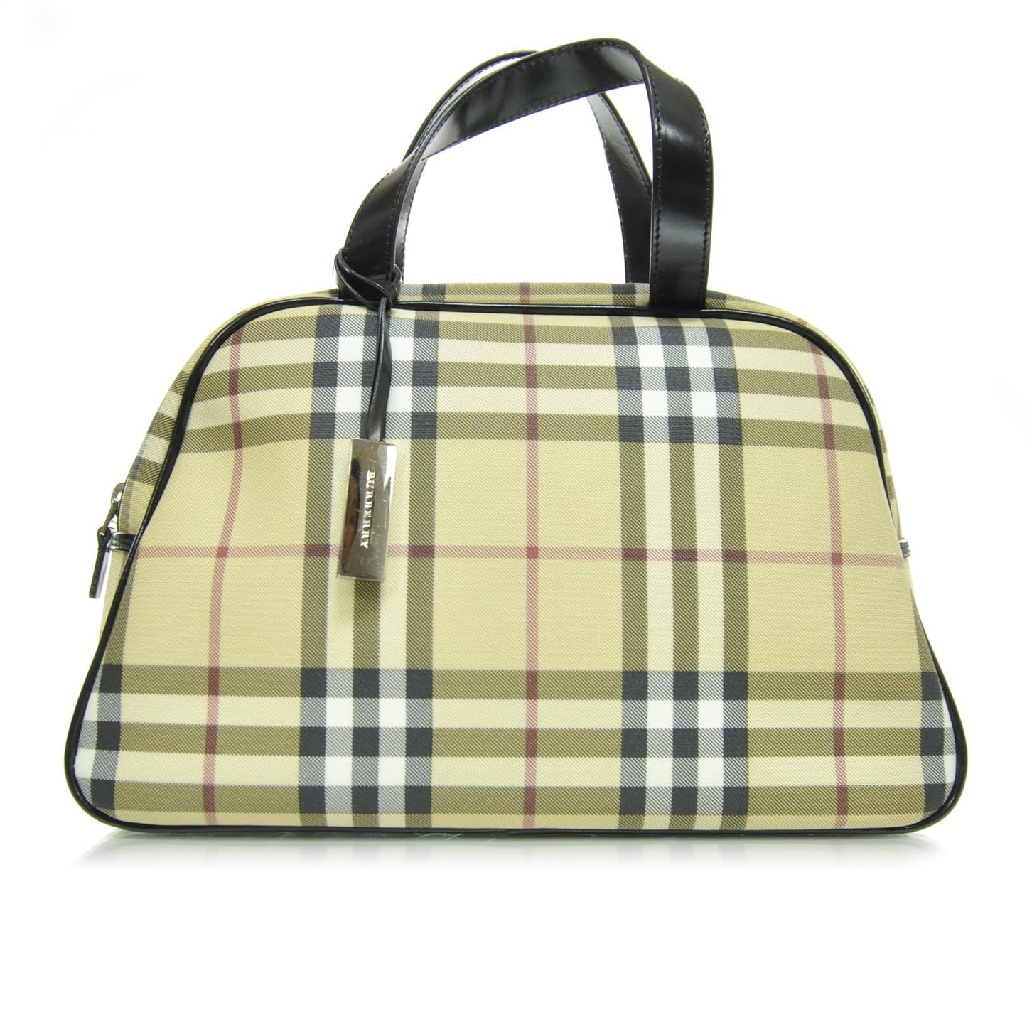 Prorsum House Check Handbag Black