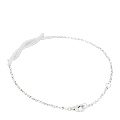 Cartier 18K White Gold Entrelaces Bracelet 2 of 3