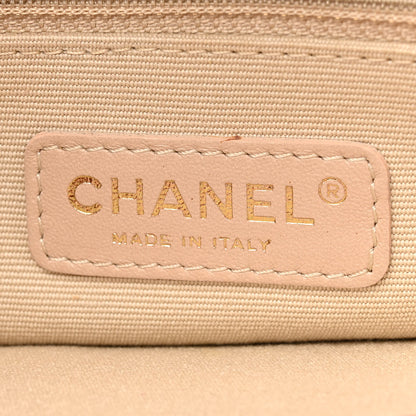 Chanel Glazed Crackled Calfskin Small Reissue Tote Red 7 of 17