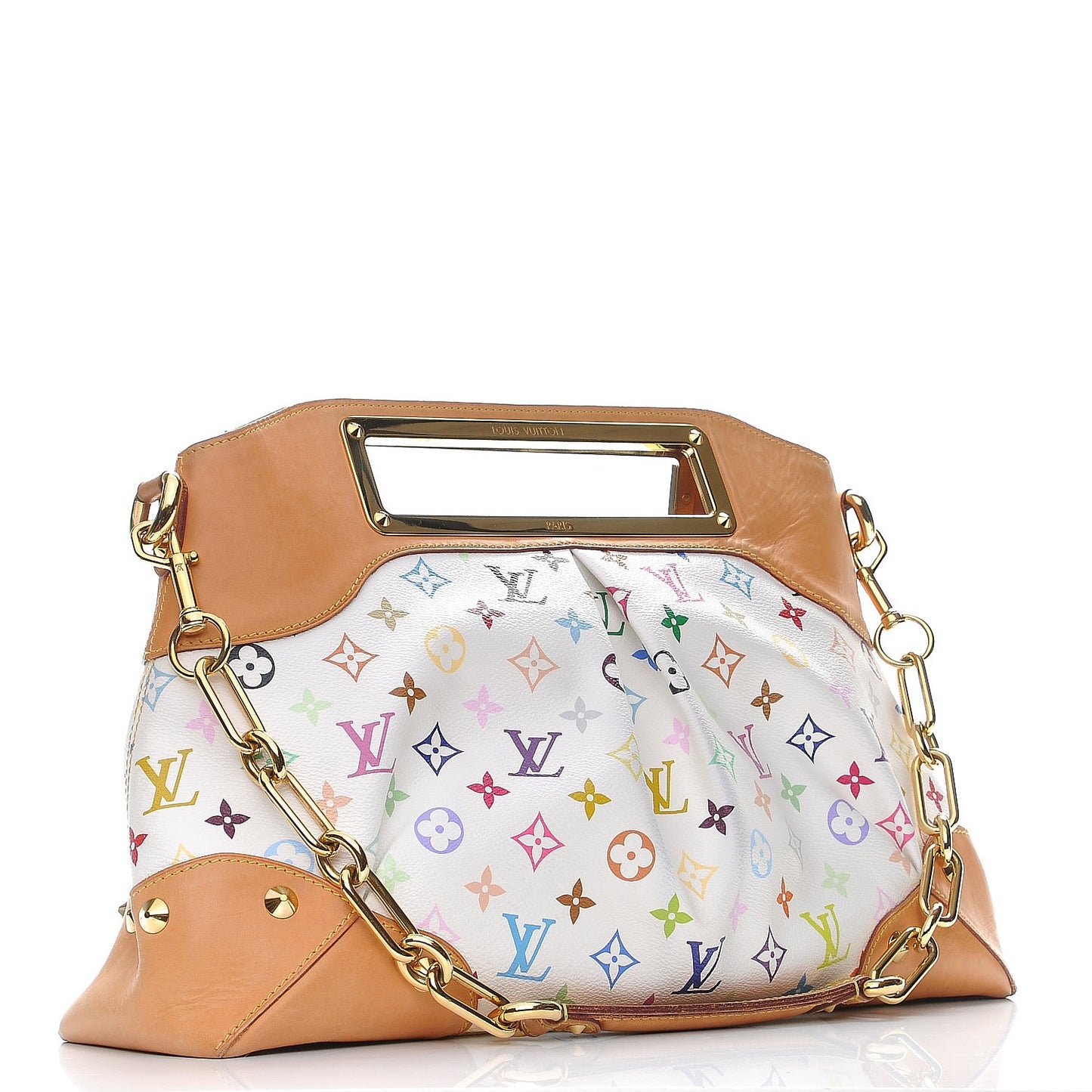 Monogram Multicolor Judy GM White