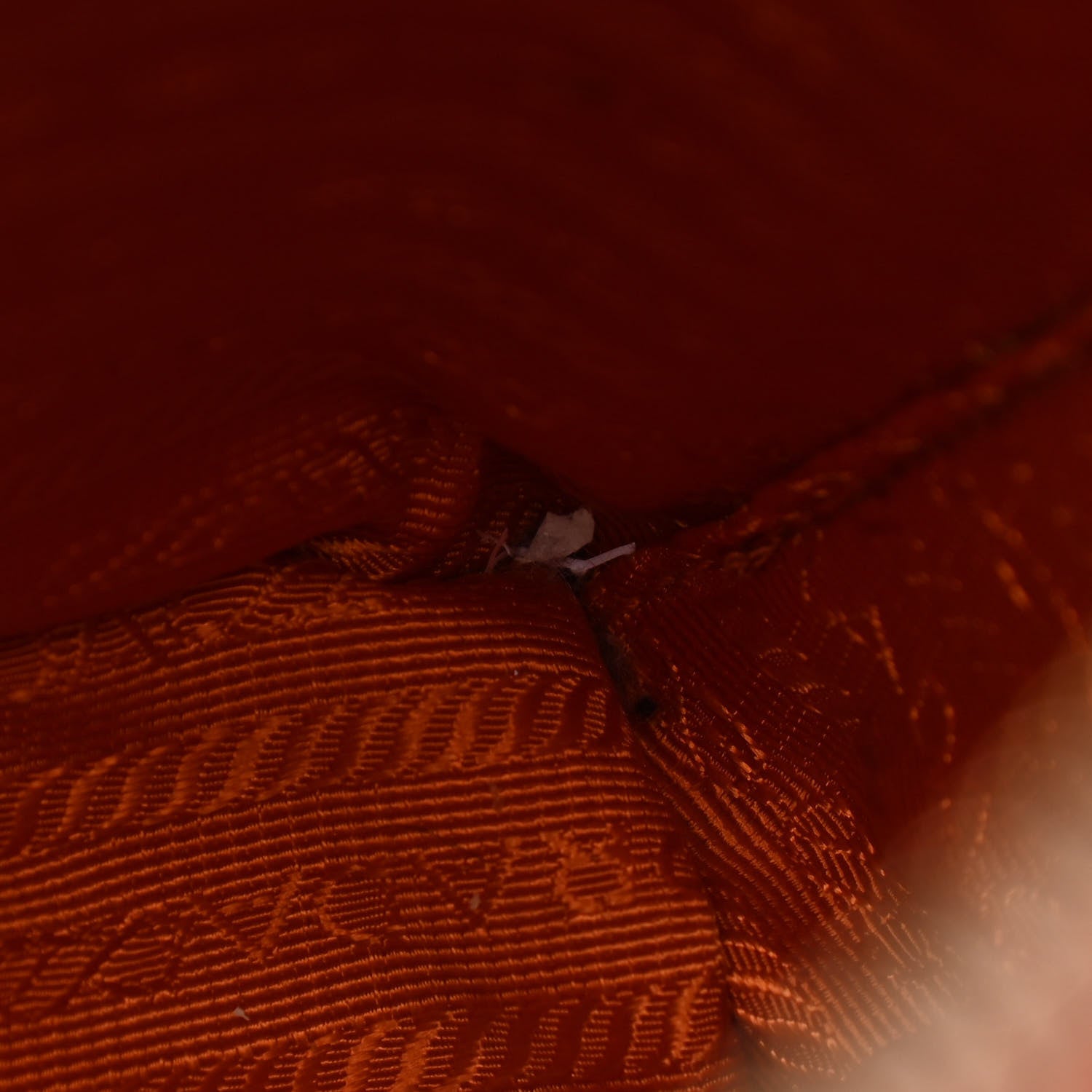 Prada Saffiano Lux Medium Promenade Tote Papaya 10 of 19