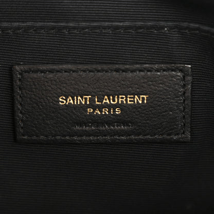 Saint Laurent Calfskin Matelasse Monogram Lou Camera Bag Dark Beige 6 of 13